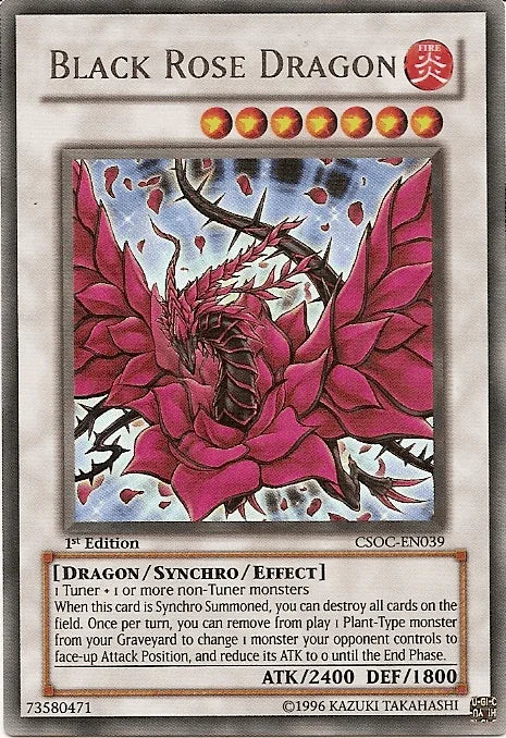 Black Rose Dragon [CSOC-EN039] Ultra Rare - for just $3.55! 