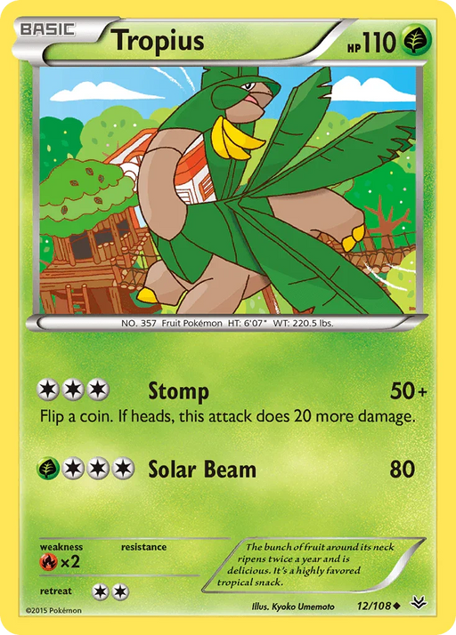 Tropius (12/108) [XY: Roaring Skies] - for just $0.10! 