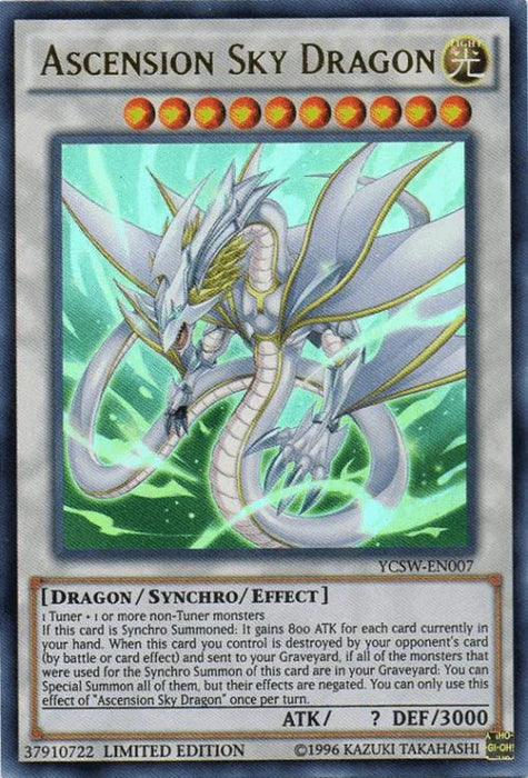Ascension Sky Dragon [YCSW-EN007] Ultra Rare - for just $0.10! 
