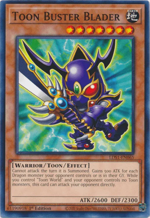 Toon Buster Blader [LDS1-EN065] Common - for just $0.40! 