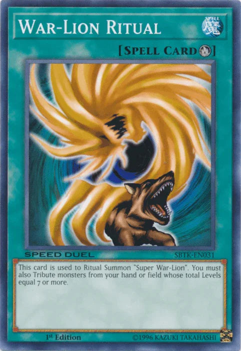 War-Lion Ritual [SBTK-EN031] Common - for just $0.10! 
