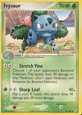 Ivysaur (35/100) (Prerelease Promo) [Nintendo: Black Star Promos] - for just $13.35! 