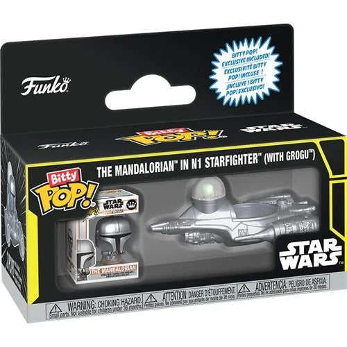 Funko Pop! Ride Bitty The Mandalorian in N-1 Starfighter - for just $9.98! 