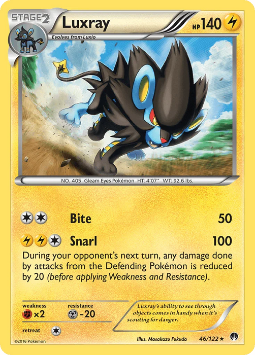 Luxray (46/122) [XY: BREAKpoint] - for just $0.15! 