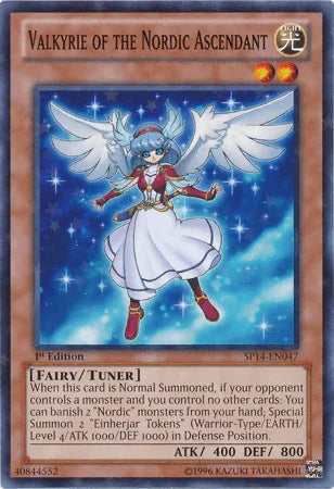 Valkyrie of the Nordic Ascendant [SP14-EN047] Starfoil Rare - for just $0.30! 