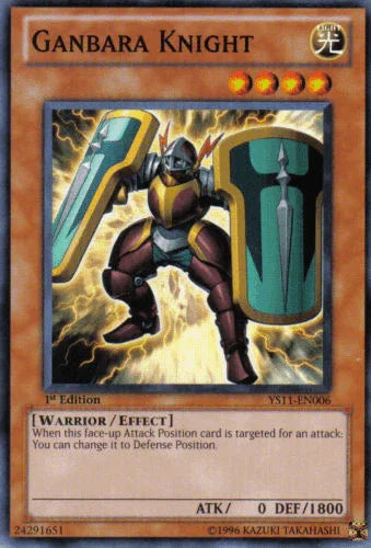Ganbara Knight [YS11-EN006] Common - for just $0.10! 