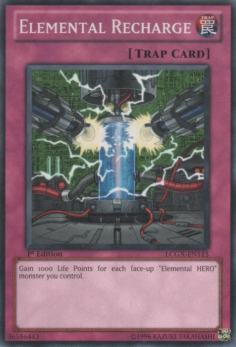 Elemental Recharge [LCGX-EN115] Common - for just $0.20! 