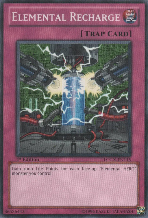 Elemental Recharge [LCGX-EN115] Common - for just $0.20! 