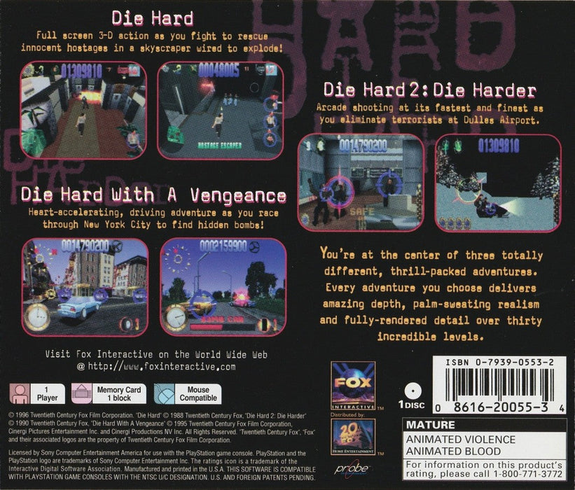 Die Hard Trilogy [Greatest Hits] – PlayStation 1 (PS1) - for just $0! 