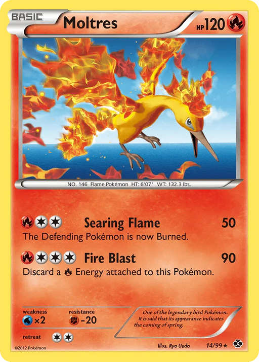 Moltres (14/99) [Black & White: Next Destinies] - for just $1.20! 