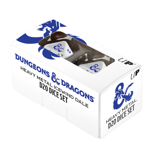 Ultra PRO: Heavy Metal Dice - Icewind Dale (D20 Set) - for just $0! 