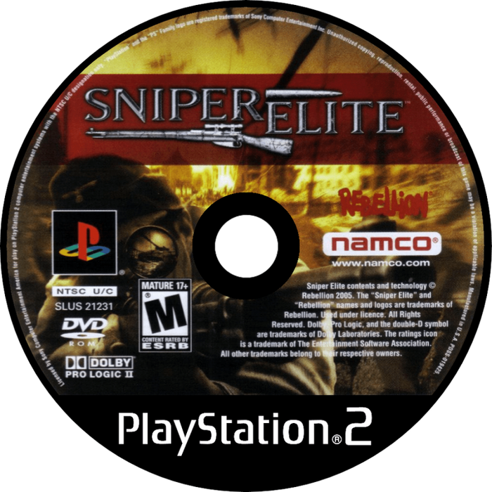 Sniper Elite – PlayStation 2 (PS2) - for just $12.99! 