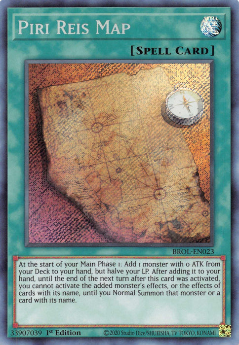 Piri Reis Map [BROL-EN023] Secret Rare - for just $0.60! 