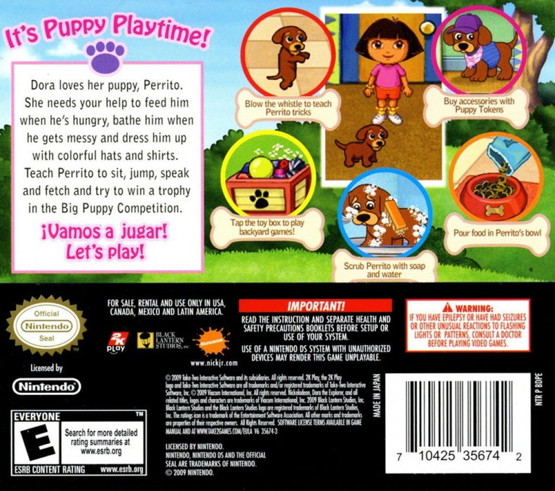 Dora the Explorer: Dora Puppy – Nintendo DS (DS) - for just $4.99! 