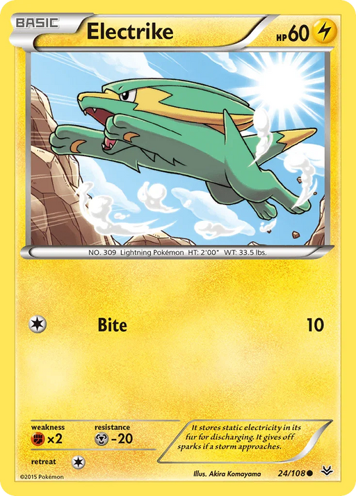 Electrike (24/108) [XY: Roaring Skies] - for just $0.10! 
