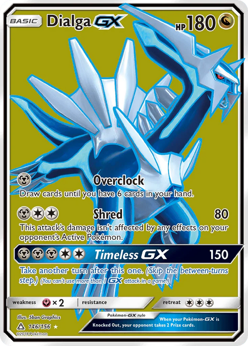 Dialga GX (146/156) [Sun & Moon: Ultra Prism] - for just $8.10! 