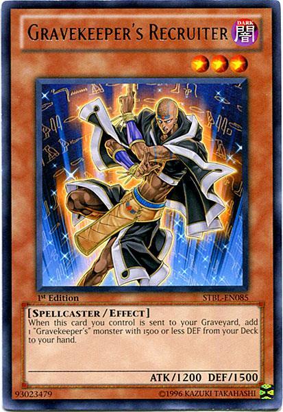 Gravekeeper's Recruiter [STBL-EN085] Rare - for just $0.55! 