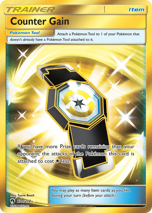 Counter Gain (230/214) [Sun & Moon: Lost Thunder] - for just $4.15! 