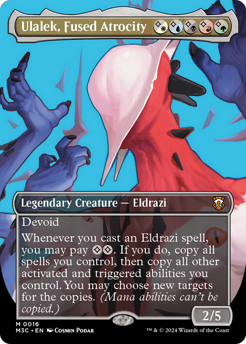 Ulalek, Fused Atrocity (M3C-016) - Modern Horizons 3 Commander (Borderless) - for just $0.54! 