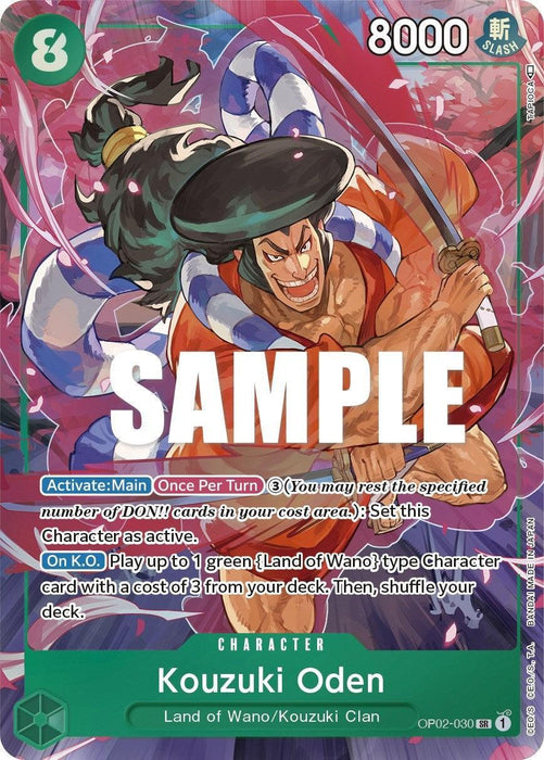 Kouzuki Oden (Alternate Art) [Paramount War] - for just $3.10! 
