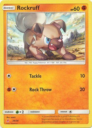 Rockruff (29/30) [Sun & Moon: Trainer Kit - Lycanroc] - for just $0.10! 