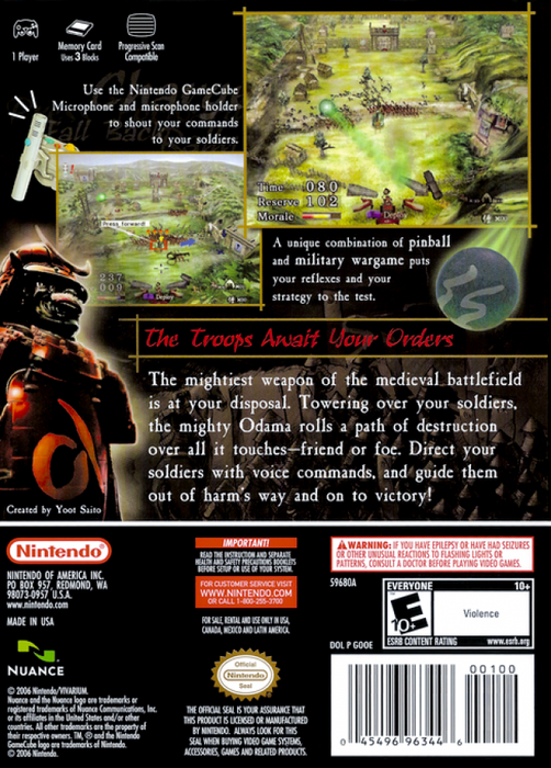 Odama [No Microphone] – GameCube (GC) - for just $17.99! 