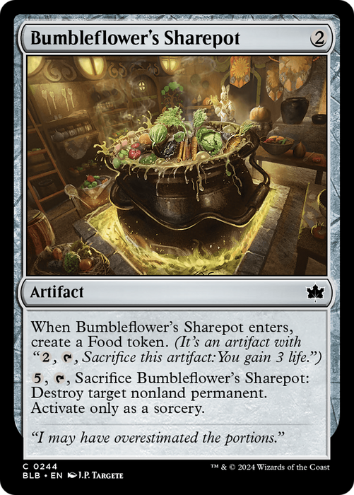 Bumbleflower's Sharepot (BLB-244) - Bloomburrow - for just $0.04! 