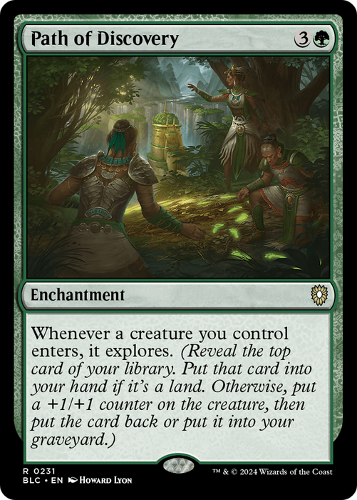 Path of Discovery (BLC-231) - Bloomburrow Commander - for just $0.08! 