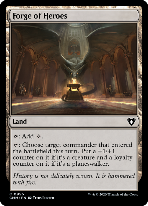 Forge of Heroes (CMM-995) - Commander Masters - for just $0.11! 
