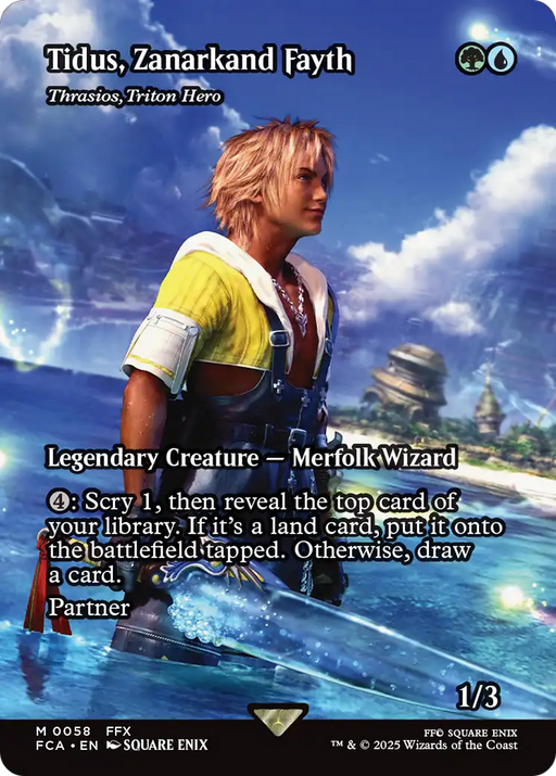 Thrasios, Triton Hero (FCA-058) - FINAL FANTASY: Through the Ages / Tidus, Zanarkand Fayth (Borderless) - for just $5.61! 