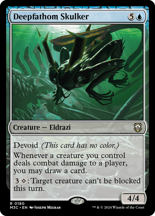 Deepfathom Skulker (M3C-180) - Modern Horizons 3 Commander: (devoid) - for just $0.07! 