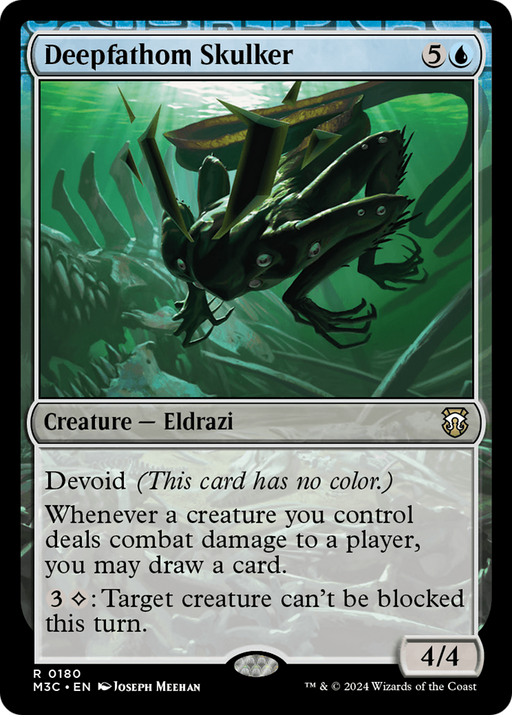 Deepfathom Skulker (M3C-180) - Modern Horizons 3 Commander: (devoid) - for just $0.07! 