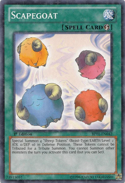 Scapegoat [BP01-EN042] Starfoil Rare - for just $0.25! 