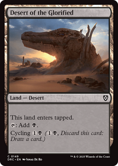 Desert of the Glorified (DRC-149) - Commander: Aetherdrift - for just $0.06! 