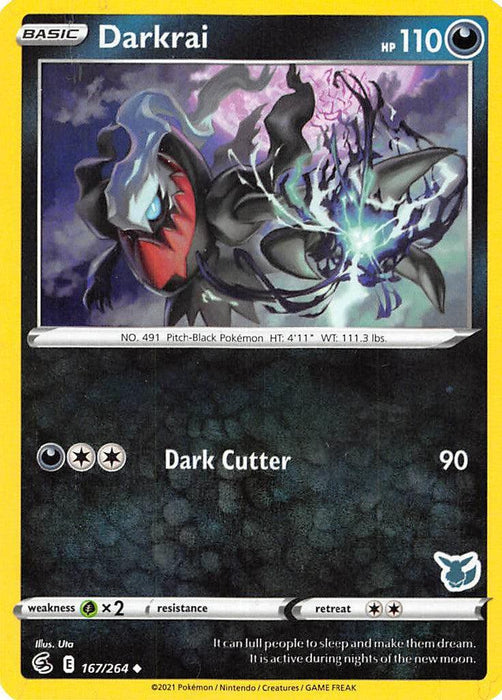 Darkrai (167/264) (Eevee Deck) [Battle Academy 2022] - for just $0.25! 