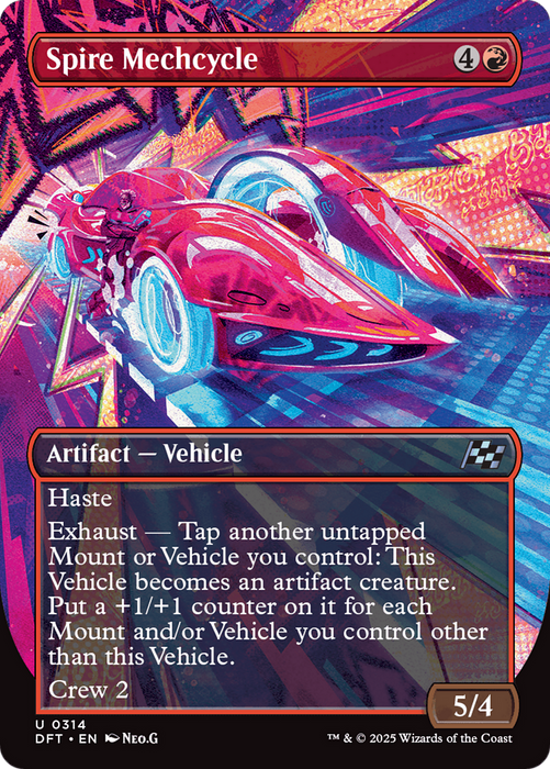 Spire Mechcycle (DFT-314) - Aetherdrift (Borderless) - for just $0.07! 