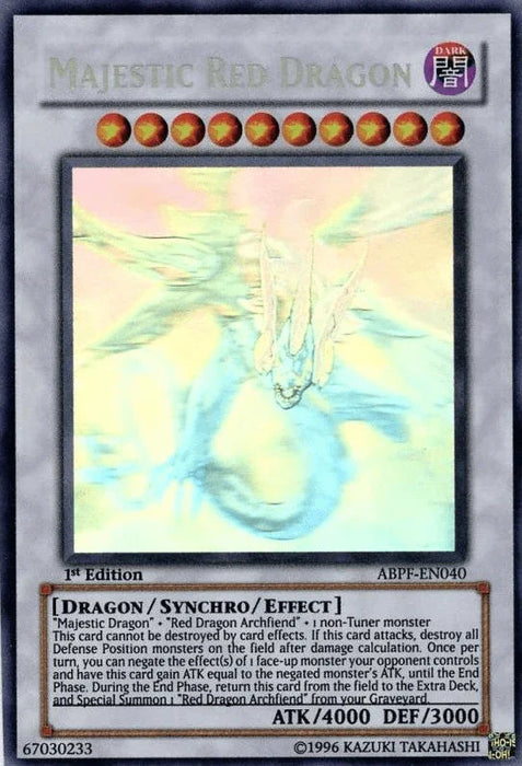 Majestic Red Dragon [ABPF-EN040] Ghost Rare - for just $20.25! 