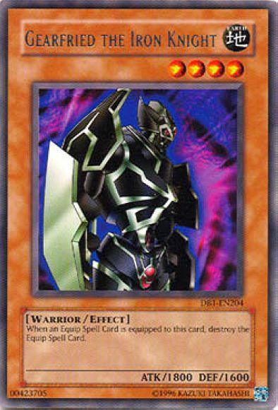 Gearfried the Iron Knight [DB1-EN204] Rare - for just $0.25! 