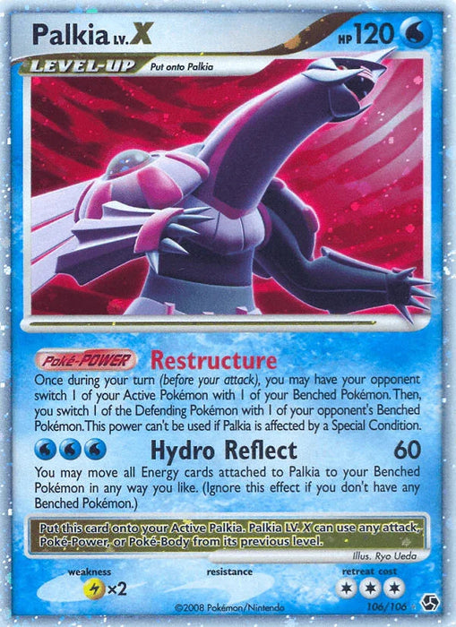 Palkia LV.X (106/106) [Diamond & Pearl: Great Encounters] - for just $67! 