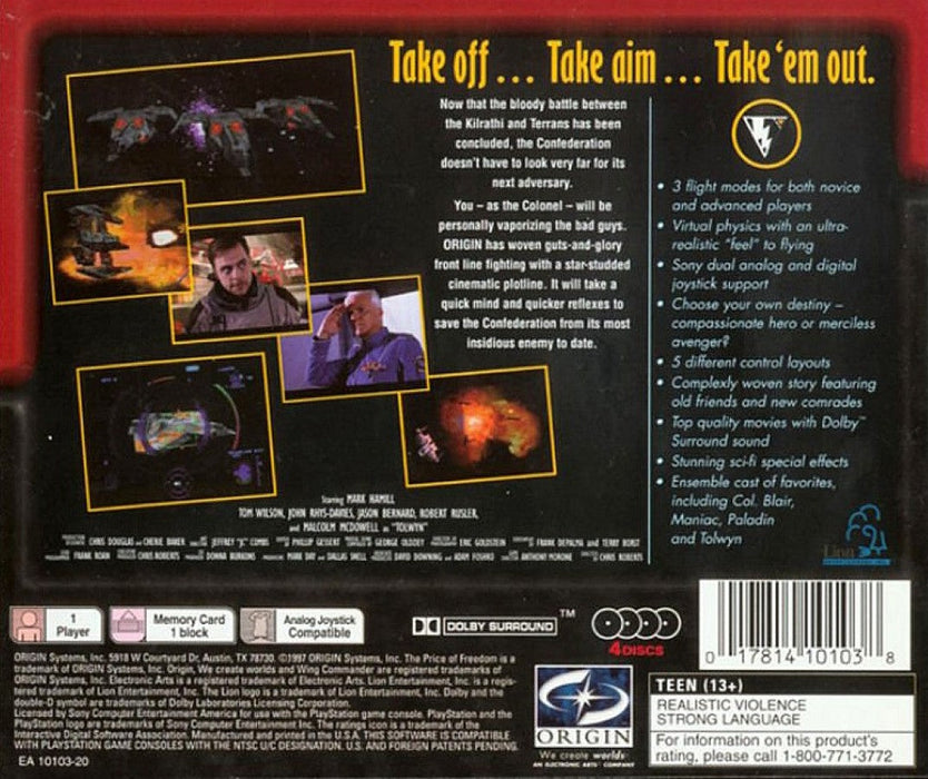 Wing Commander IV – PlayStation 1 (PS1) - for just $0! 