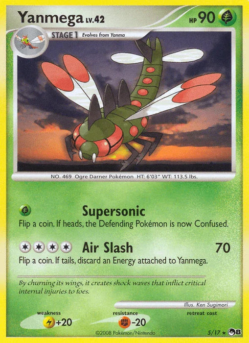 Yanmega (5/17) [POP Series 8] - for just $1.80! 