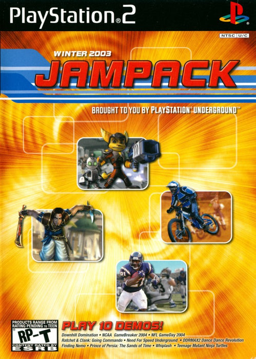 PlayStation Underground Jampack: Winter 2003 – PlayStation 2 (PS2) - for just $0! 