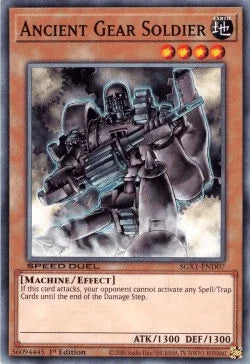 Ancient Gear Soldier [SGX1-END07] Common - for just $0.10! 