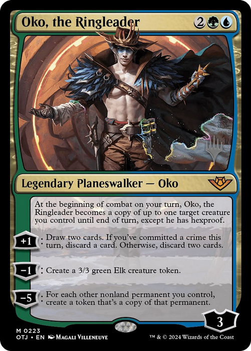 Oko, the Ringleader (PPOTJ-223) - Outlaws of Thunder Junction Promos - for just $0.22! 