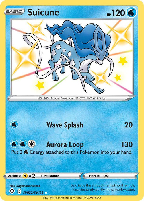 Suicune (SV022/SV122) [Sword & Shield: Shining Fates] - for just $5.90! 