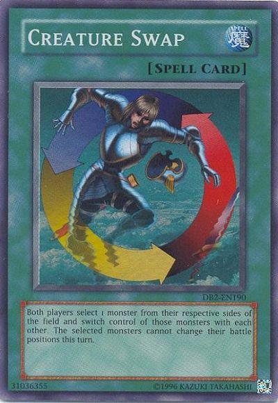 Creature Swap [DB2-EN190] Super Rare - for just $1.85! 