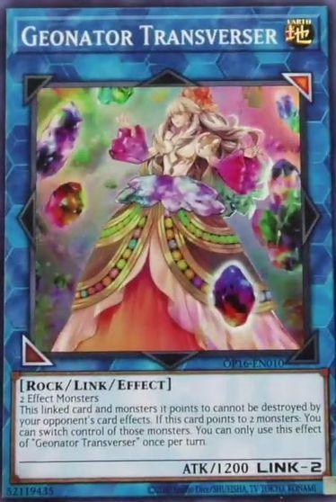 Geonator Transverser [OP16-EN010] Super Rare - for just $0.10! 