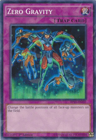 Zero Gravity [BP03-EN197] Shatterfoil Rare - for just $0.15! 