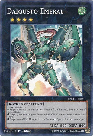 Daigusto Emeral [BP03-EN122] Shatterfoil Rare - for just $0.65! 