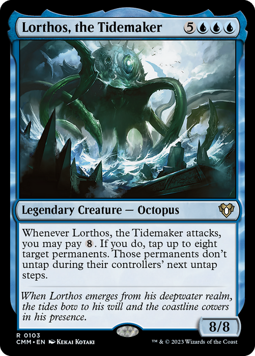Lorthos, the Tidemaker (CMM-103) - Commander Masters - for just $0.10! 